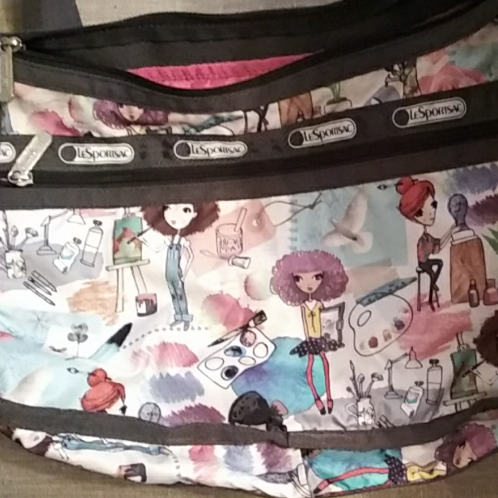 Lesportsac artist print 50.00 FIRM